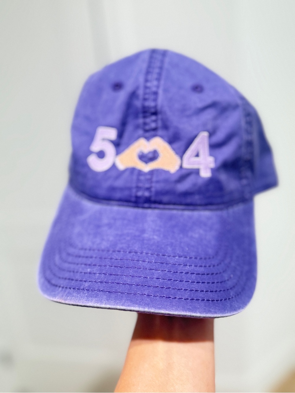 Taylor Swift Merch, Purple Baseball Cap with Era’s Heart Logo